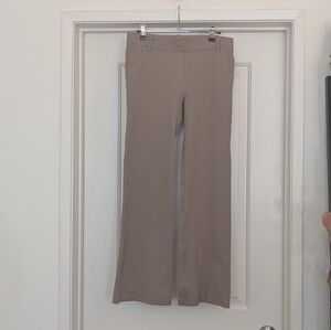 Betabrand Khaki Twill Boot Cut Dress Pants Yoga Pants SP